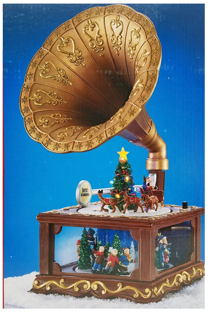 Detail Mr Christmas Gramophone Nomer 18