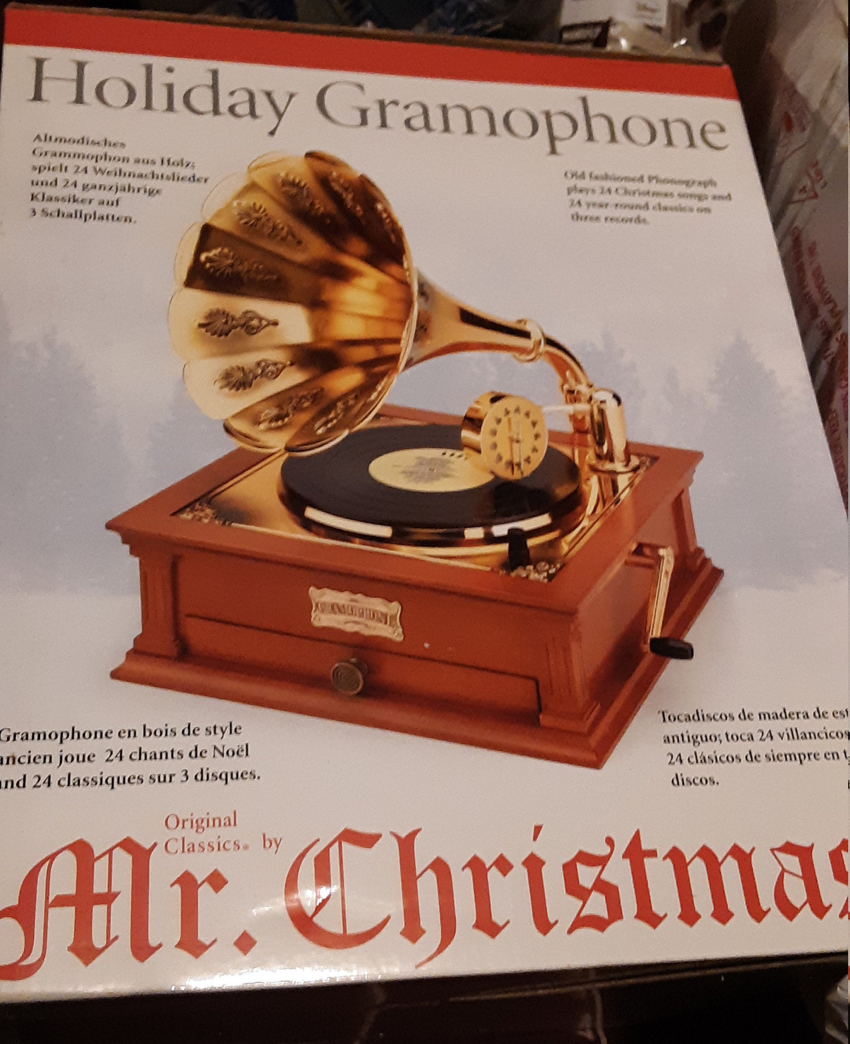 Detail Mr Christmas Gramophone Nomer 19