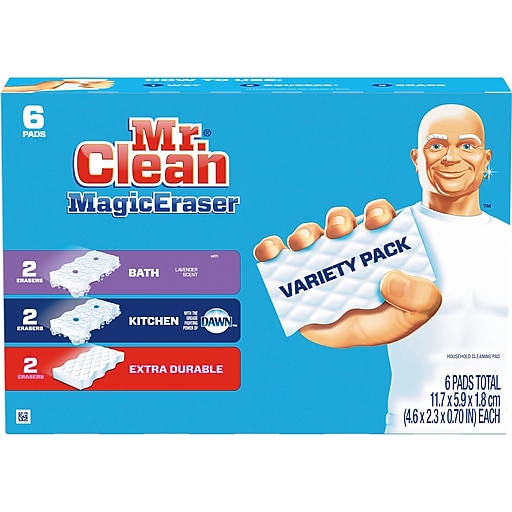 Detail Mr Clean Magic Eraser 4 Pack Nomer 17