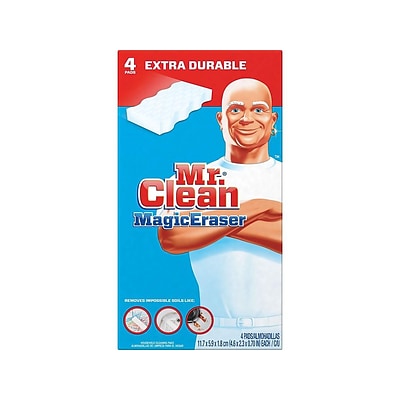 Detail Mr Clean Magic Eraser 4 Pack Nomer 4