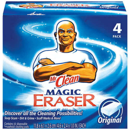 Detail Mr Clean Magic Eraser 4 Pack Nomer 5