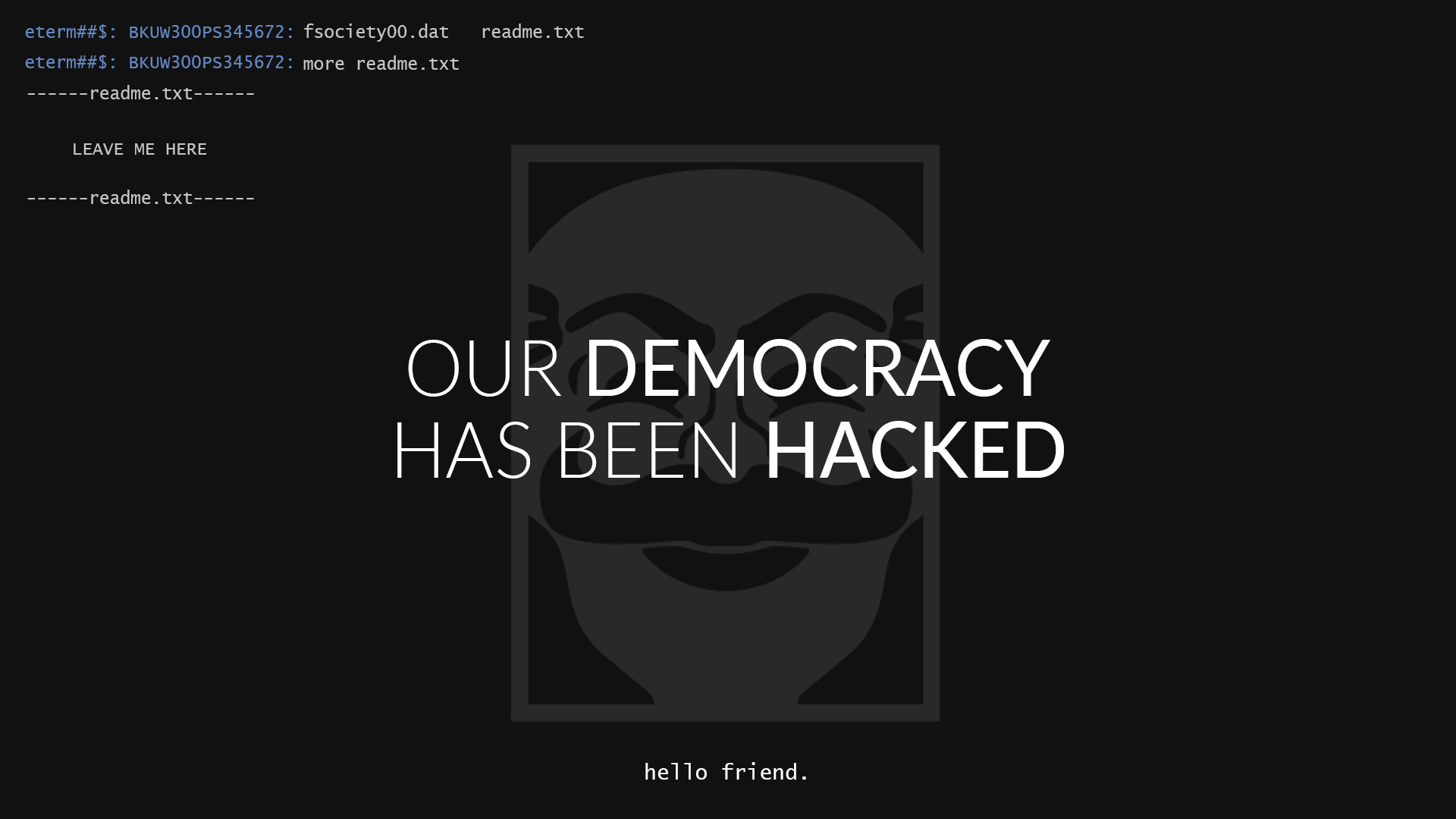 Detail Mr Robot Wallpapers Nomer 2