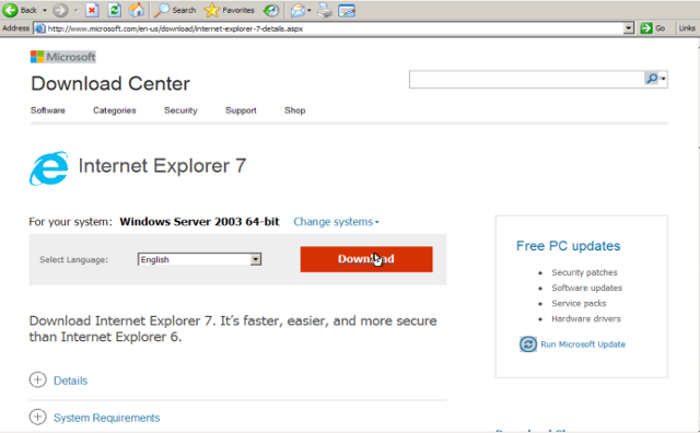 Detail Ms Internet Explorer 7 Download Nomer 36