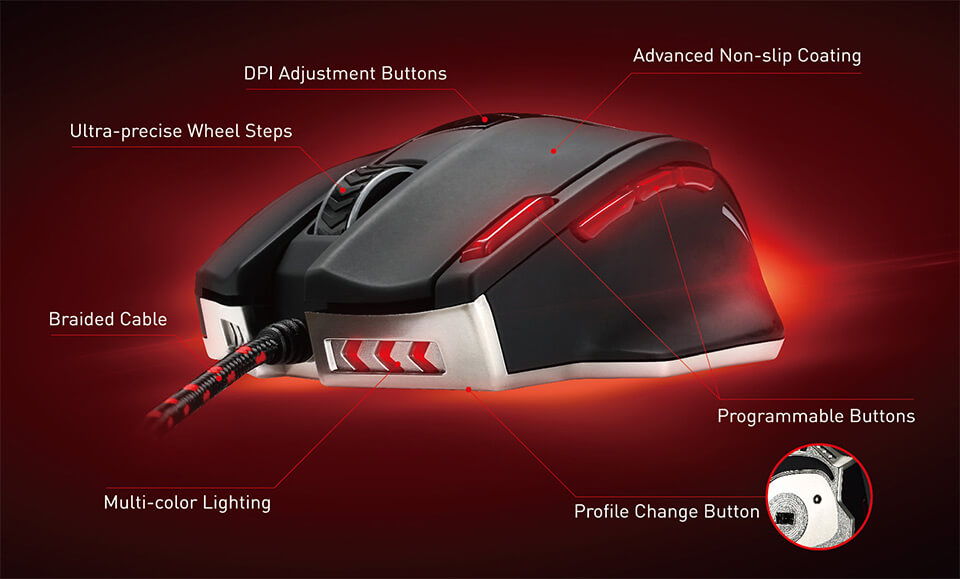 Detail Msi Ds200 Gaming Mouse Nomer 11