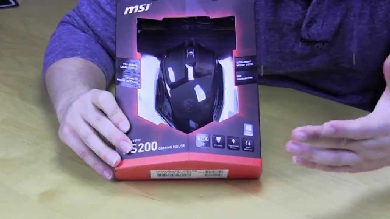 Detail Msi Ds200 Gaming Mouse Nomer 8