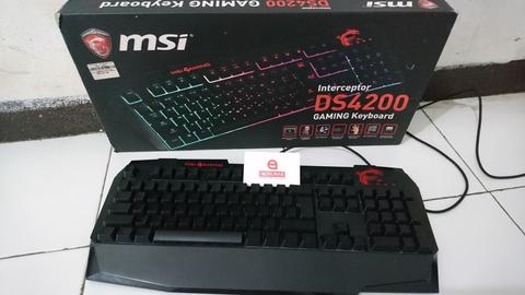 Detail Msi Gaming Keyboard Interceptor Ds4200 Mechanical Nomer 34