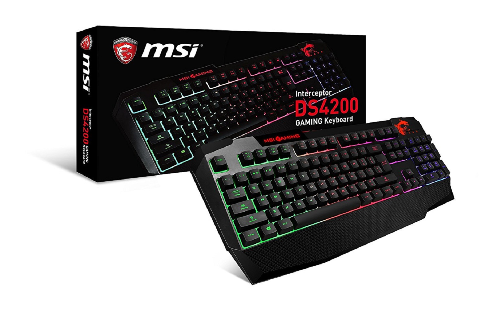 Detail Msi Gaming Keyboard Interceptor Ds4200 Mechanical Nomer 5