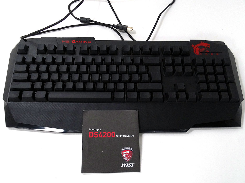 Detail Msi Gaming Keyboard Interceptor Ds4200 Mechanical Nomer 41