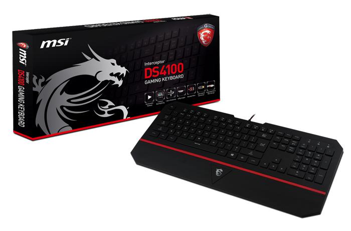 Detail Msi Gaming Keyboard Interceptor Ds4200 Mechanical Nomer 46