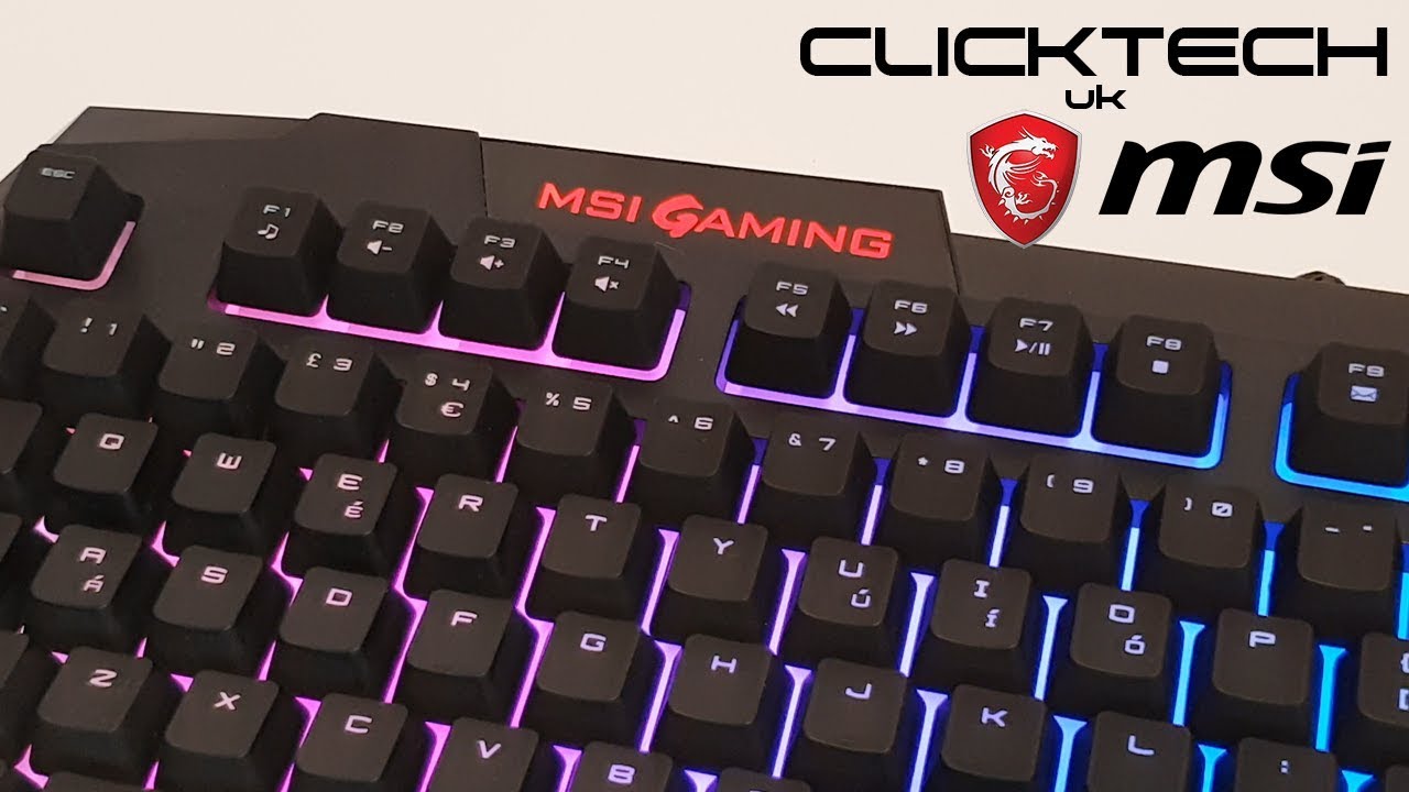 Detail Msi Gaming Keyboard Interceptor Ds4200 Mechanical Nomer 51