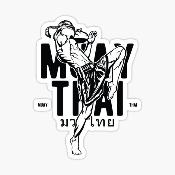 Detail Muay Thai Sticker Nomer 36