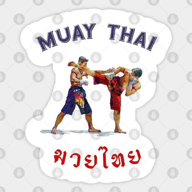 Detail Muay Thai Sticker Nomer 53