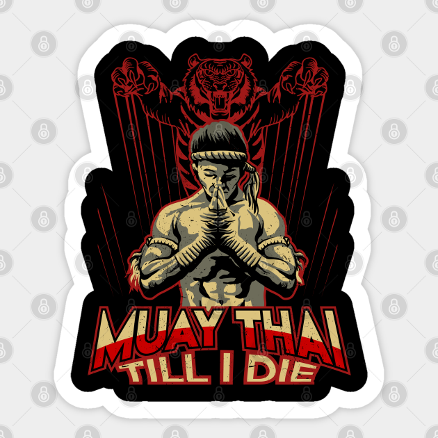 Detail Muay Thai Sticker Nomer 8