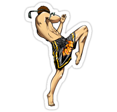 Detail Muay Thai Sticker Nomer 10