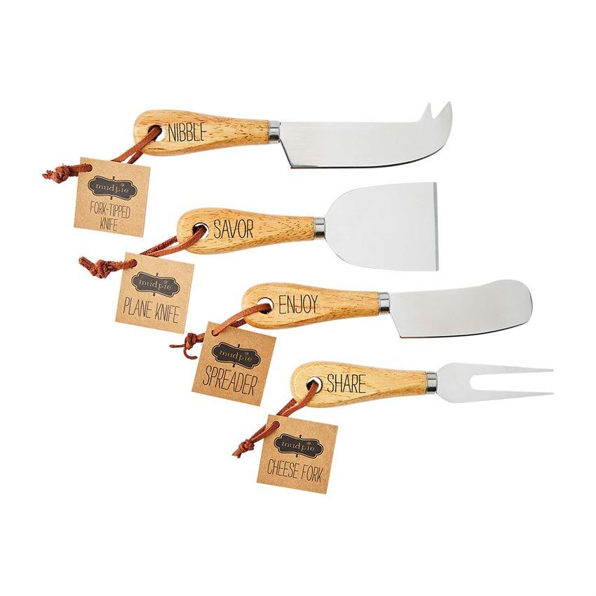 Detail Mud Pie Cheese Knives Nomer 6