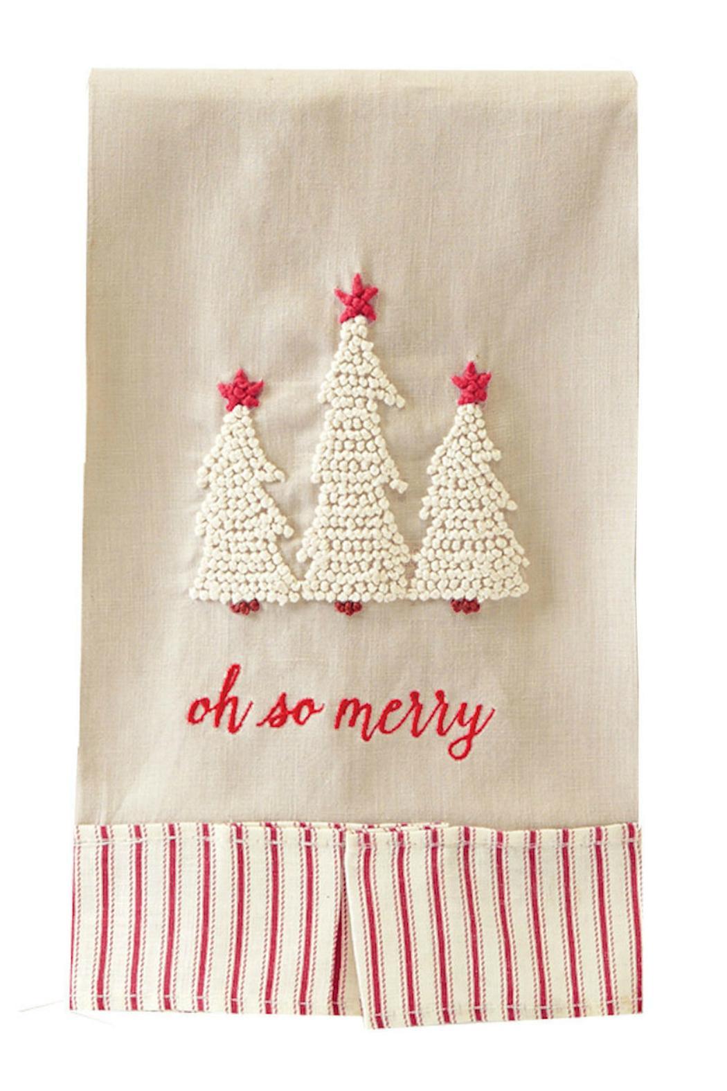 Detail Mud Pie Christmas Towel Nomer 2