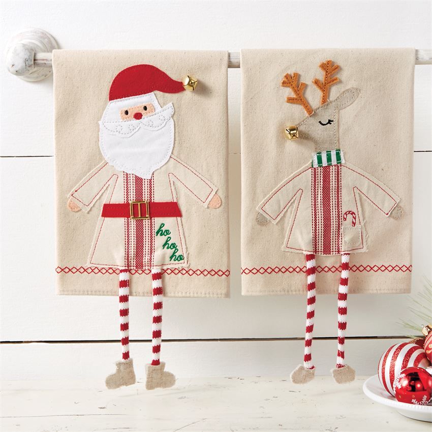 Detail Mud Pie Christmas Towel Nomer 13