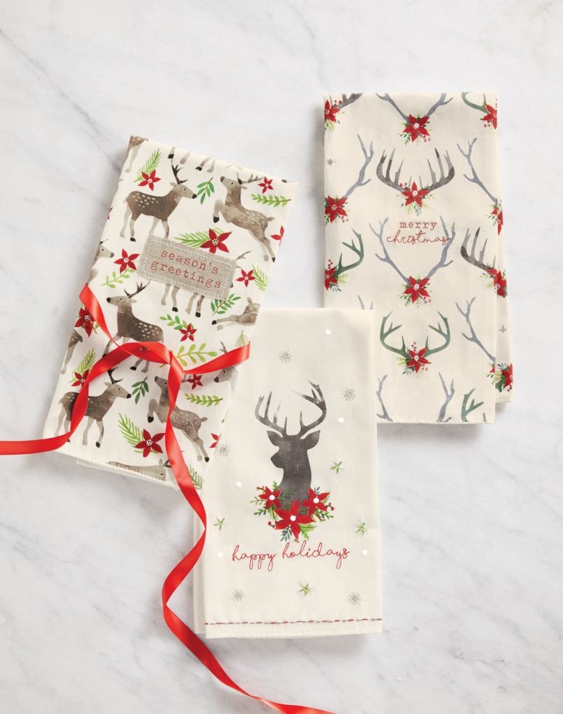 Detail Mud Pie Christmas Towel Nomer 16