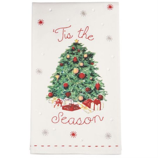 Detail Mud Pie Christmas Towel Nomer 17