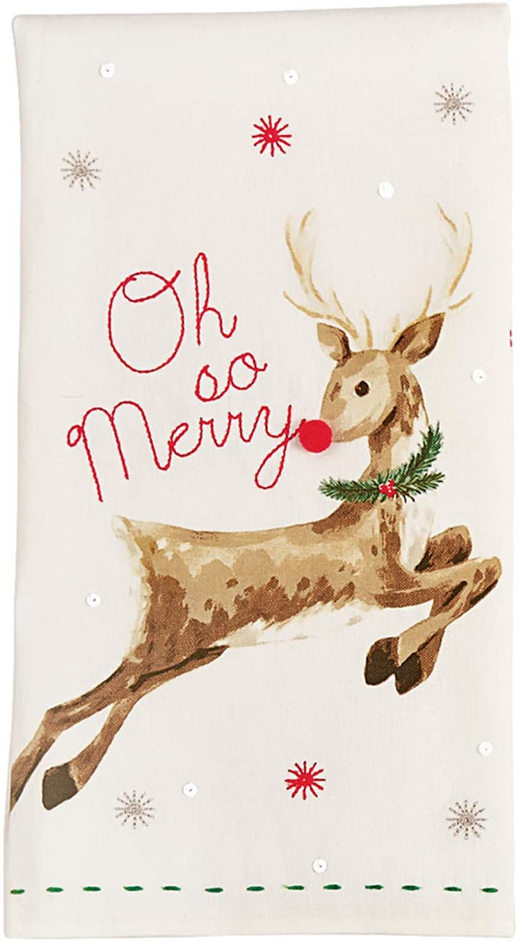 Detail Mud Pie Christmas Towel Nomer 19
