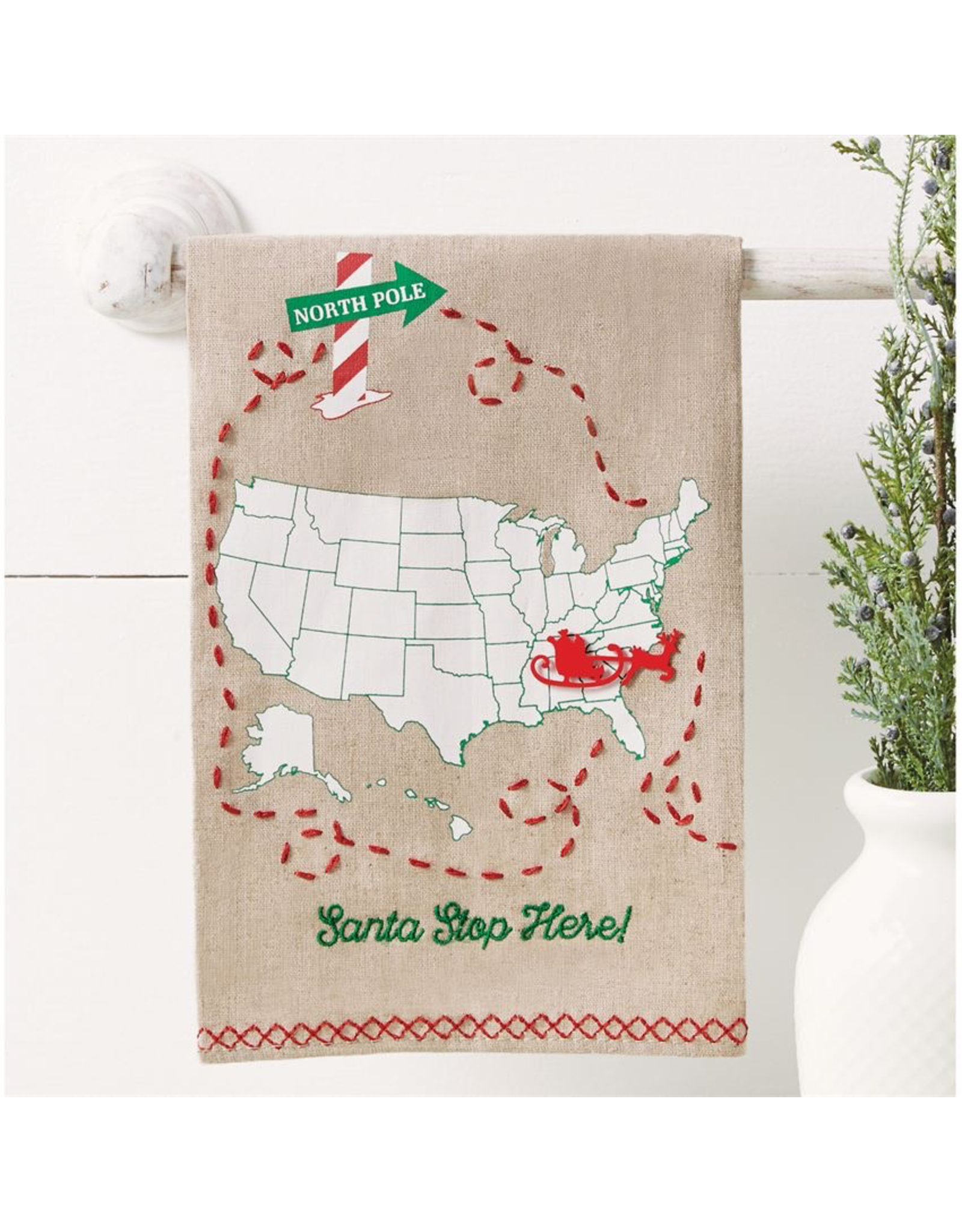 Detail Mud Pie Christmas Towel Nomer 29
