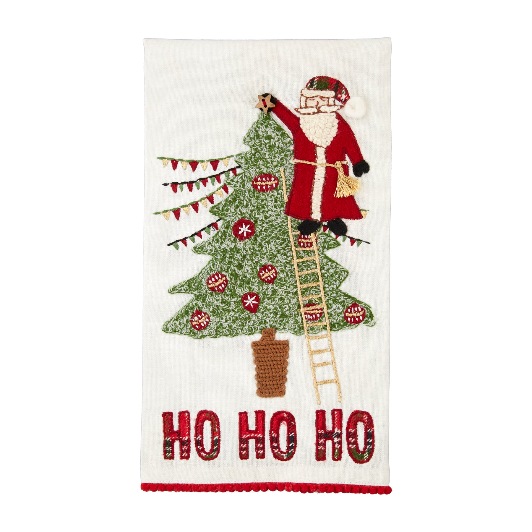 Detail Mud Pie Christmas Towel Nomer 4