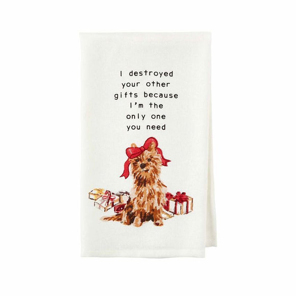 Detail Mud Pie Christmas Towel Nomer 35