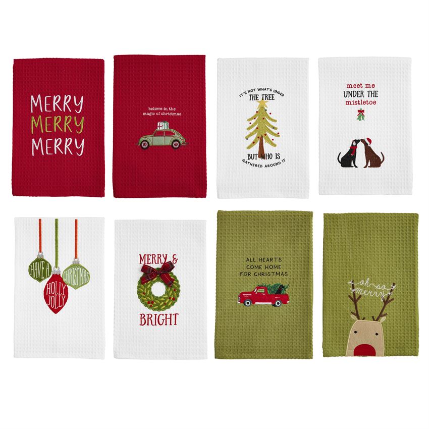 Detail Mud Pie Christmas Towel Nomer 41