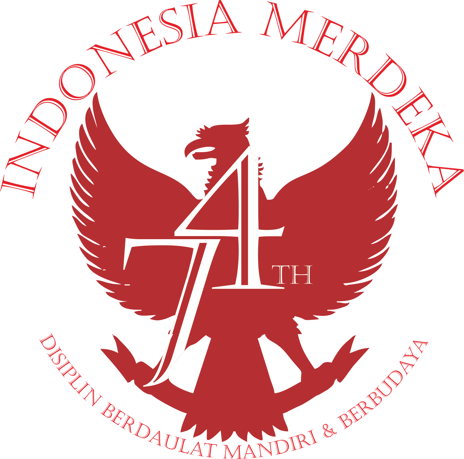 Detail Logo 74 Tahun Indonesia Vector Nomer 57