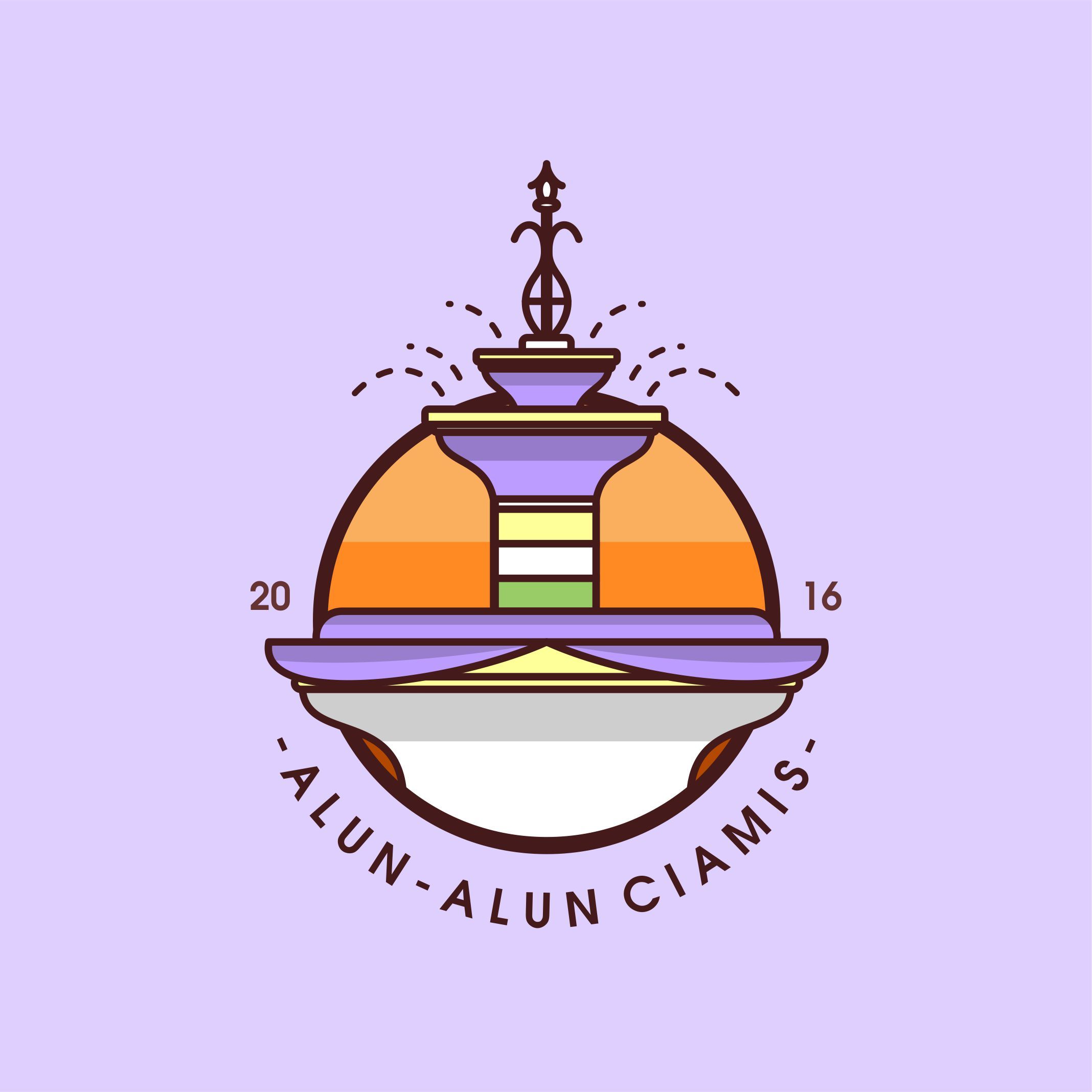 Detail Logo Alun Alun Nomer 2