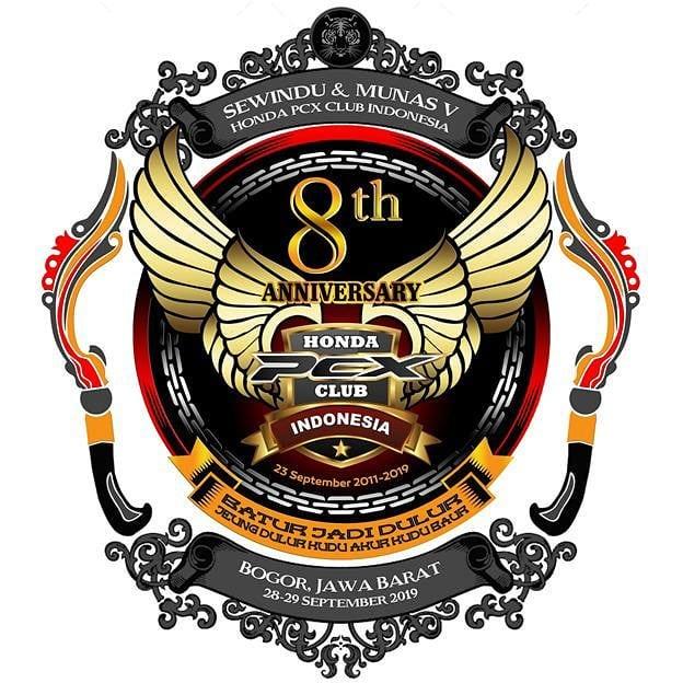 Detail Logo Anniversary Club Motor Nomer 8