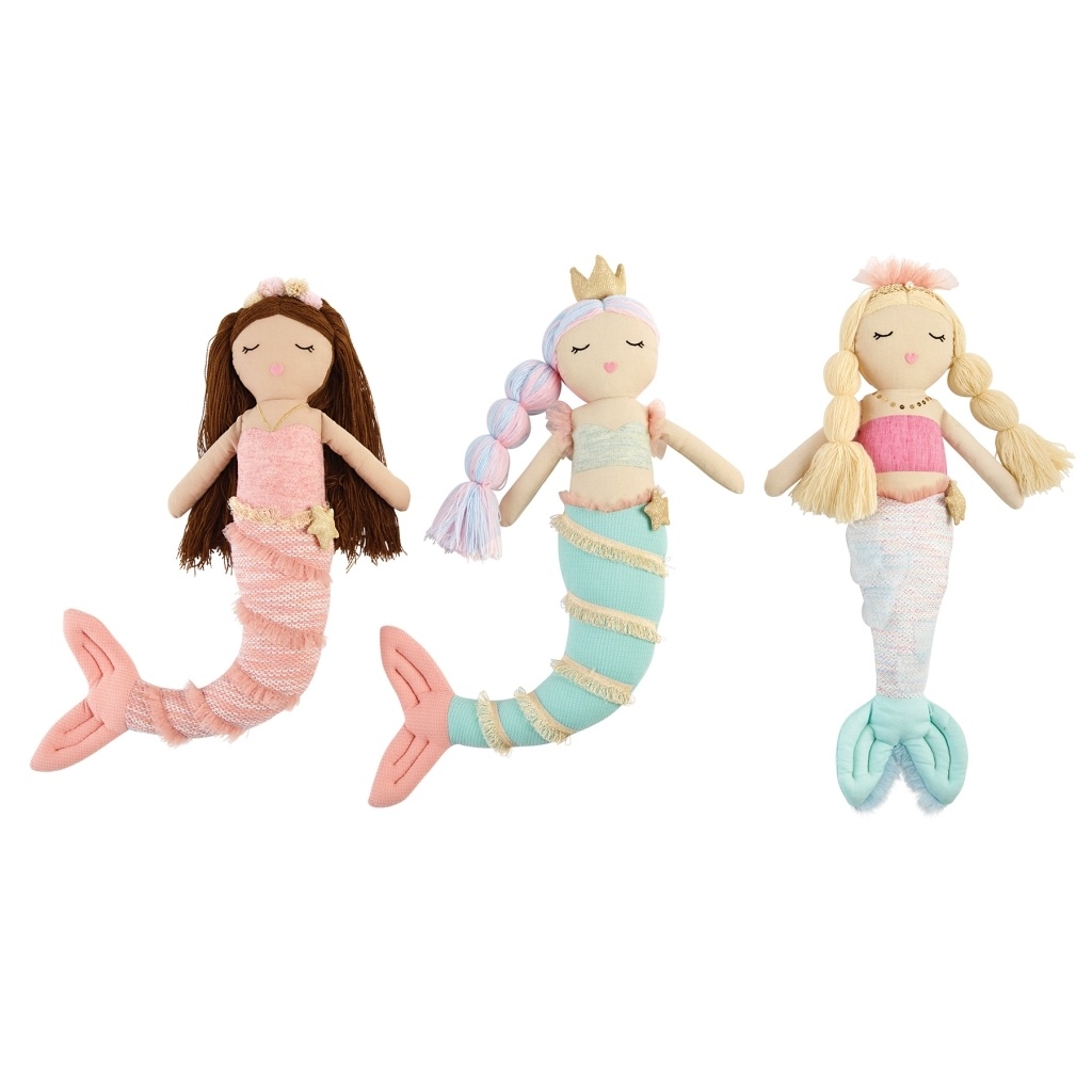 Detail Mud Pie Mermaid Doll Nomer 17