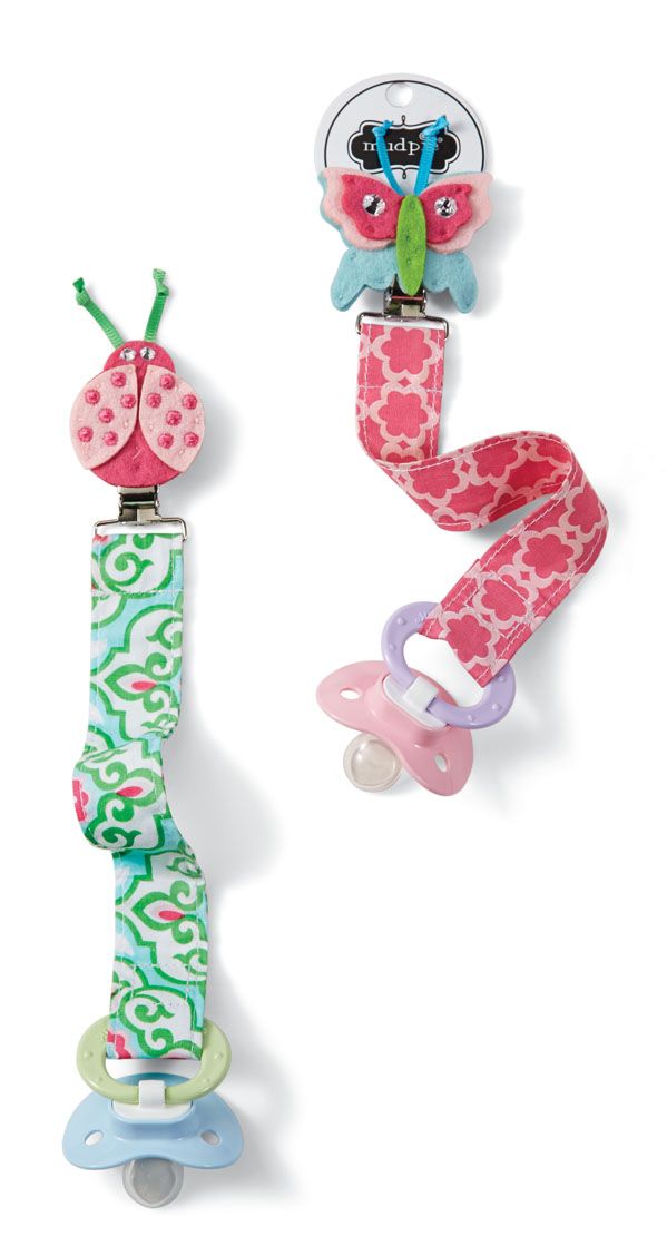 Detail Mud Pie Pacifier Clip Nomer 9