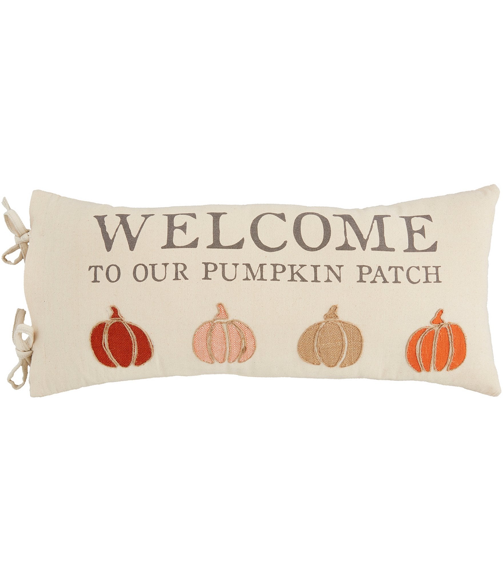 Detail Mud Pie Pumpkin Pillow Nomer 23