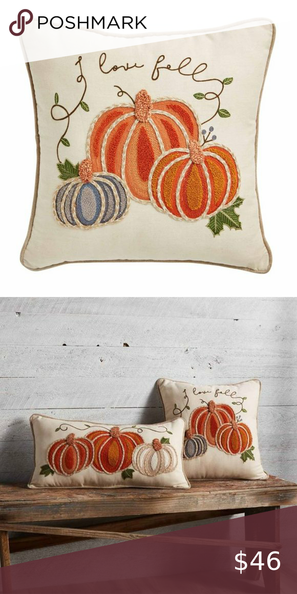 Detail Mud Pie Pumpkin Pillow Nomer 27