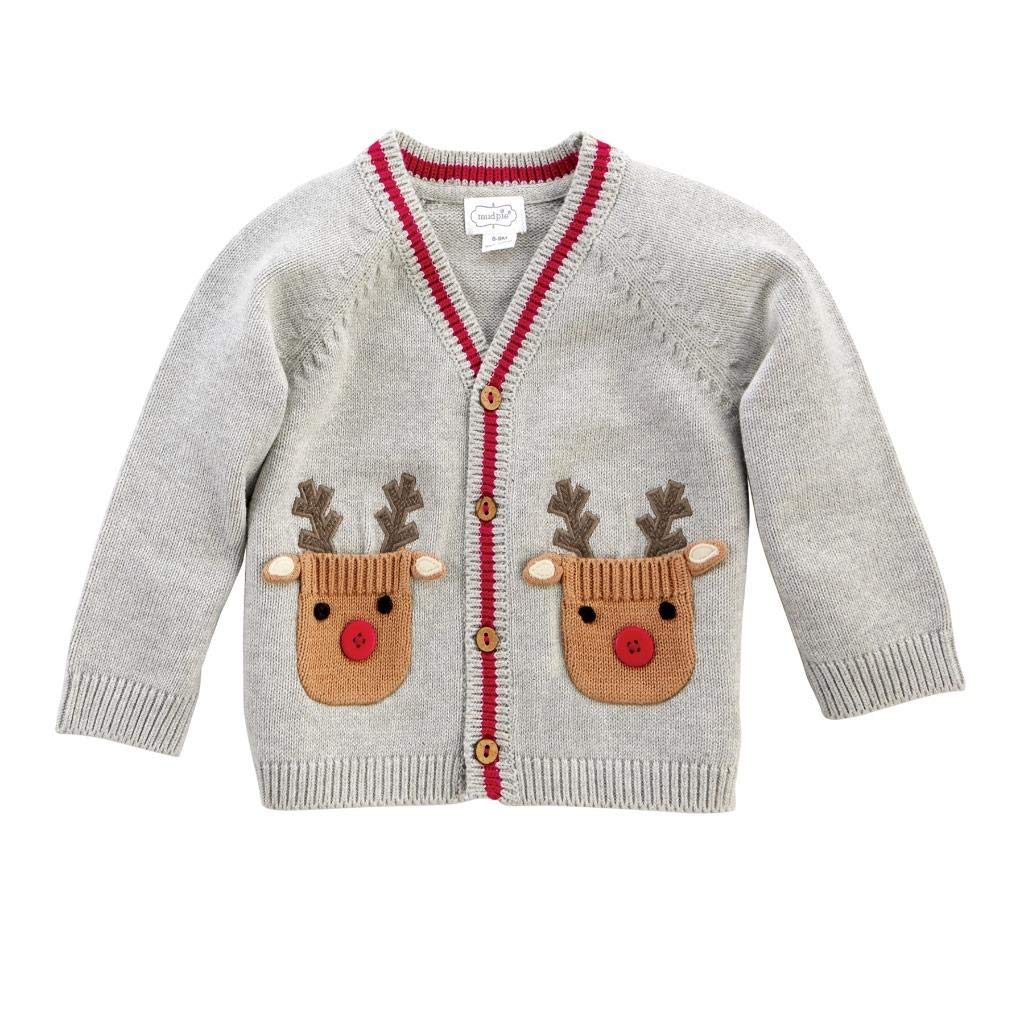 Mud Pie Reindeer Sweater - KibrisPDR