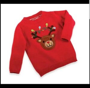 Detail Mud Pie Reindeer Sweater Nomer 13
