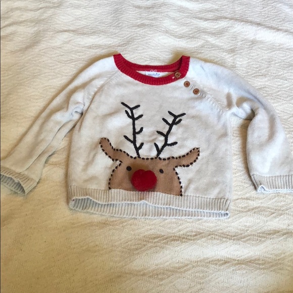 Detail Mud Pie Reindeer Sweater Nomer 17