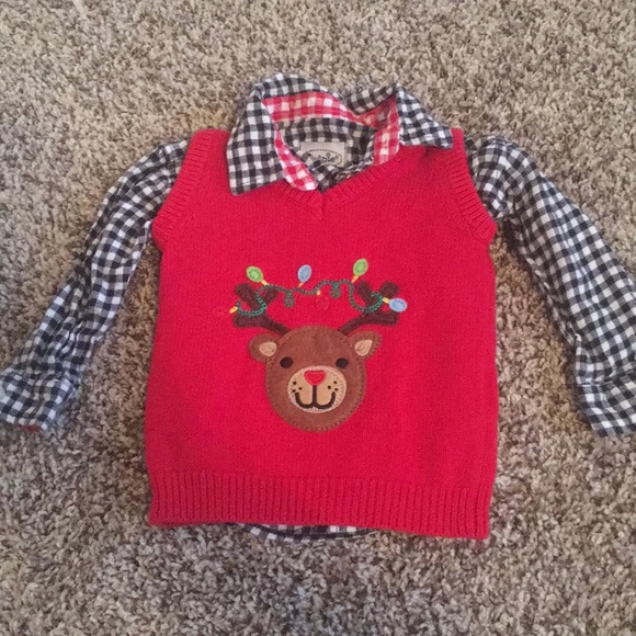 Detail Mud Pie Reindeer Sweater Nomer 43