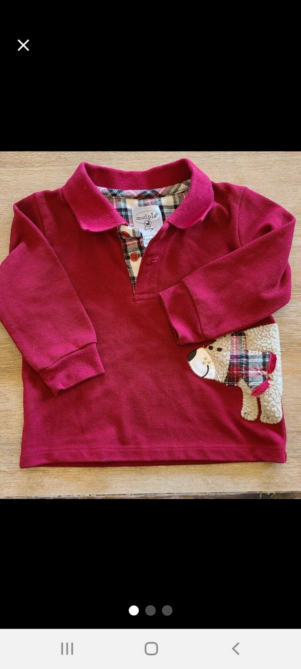 Detail Mud Pie Reindeer Sweater Nomer 47