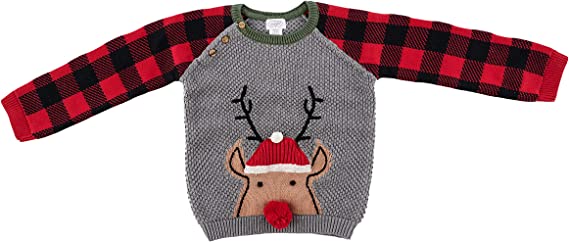 Detail Mud Pie Reindeer Sweater Nomer 6