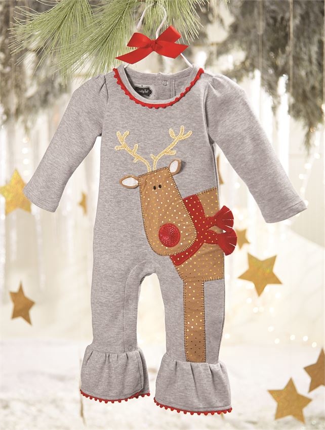 Detail Mud Pie Reindeer Sweater Nomer 50