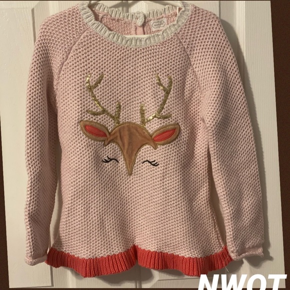 Detail Mud Pie Reindeer Sweater Nomer 10