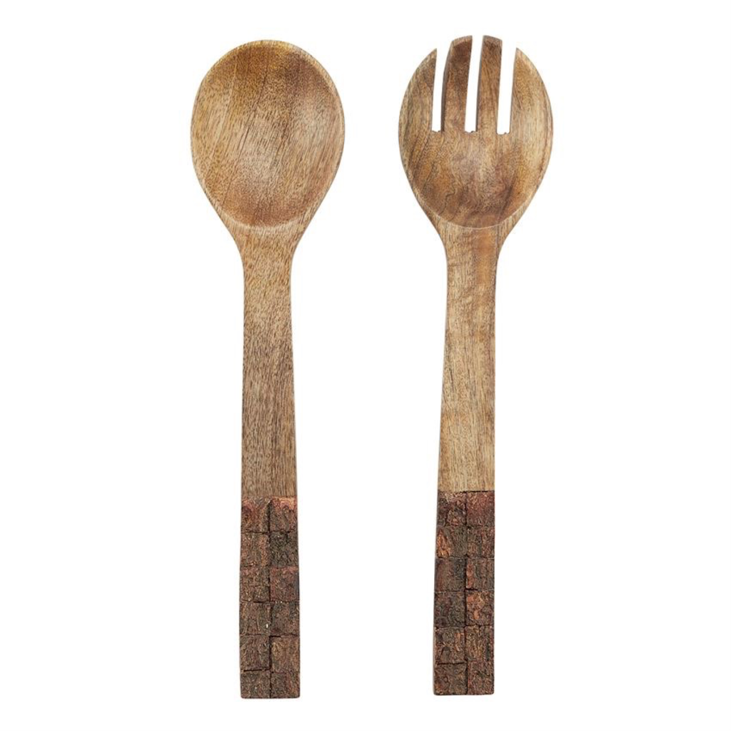 Detail Mud Pie Salad Servers Nomer 15