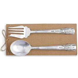 Detail Mud Pie Salad Servers Nomer 48