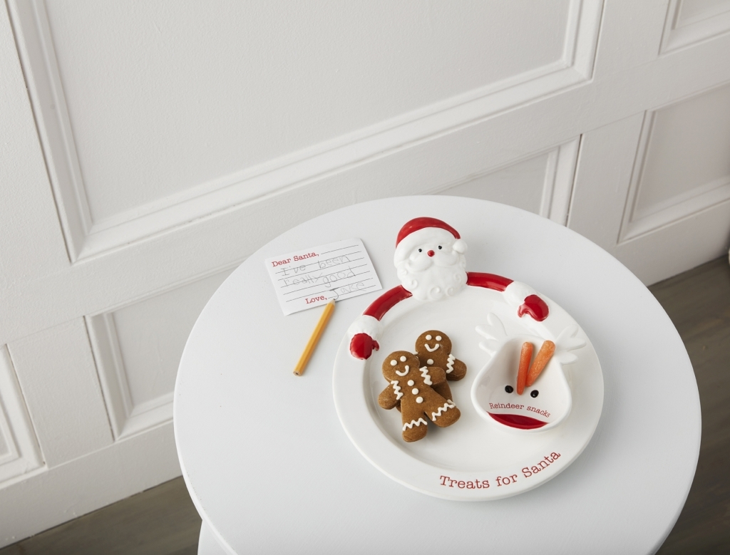 Detail Mud Pie Santa Cookie Plate Nomer 11