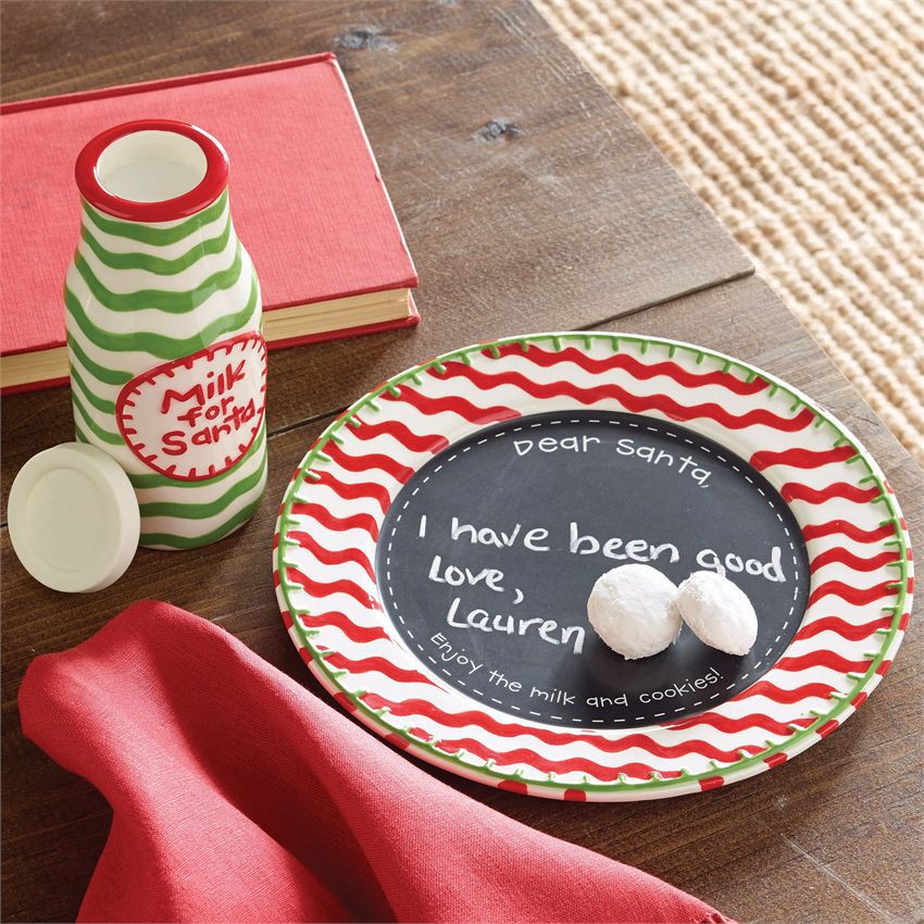 Detail Mud Pie Santa Cookie Plate Nomer 26