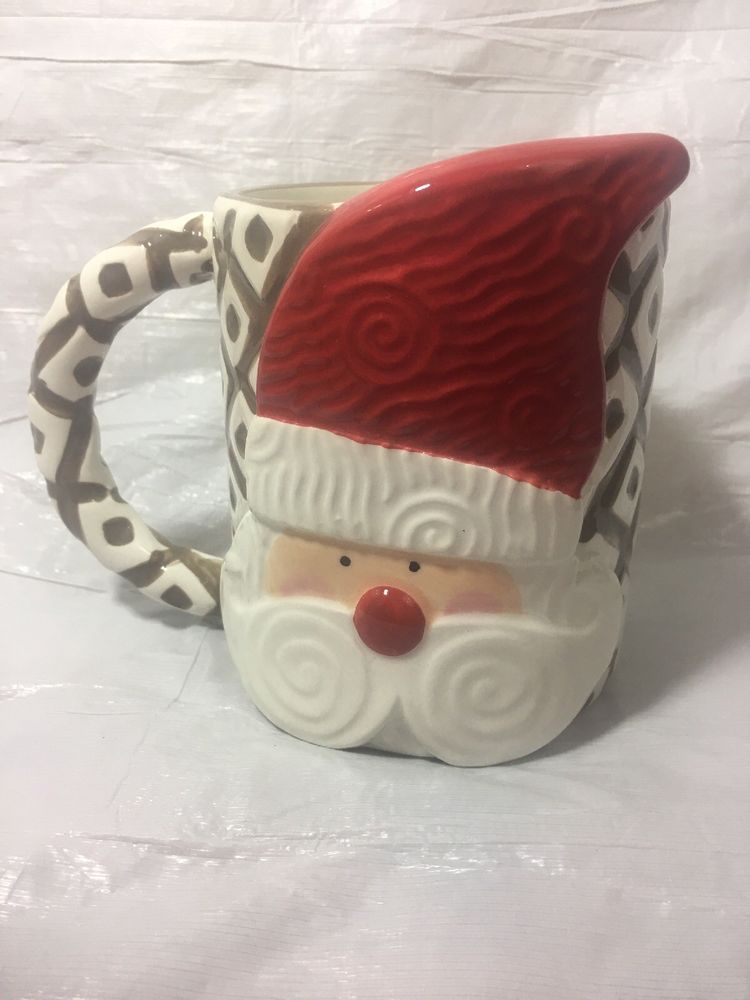 Detail Mud Pie Santa Mug Nomer 16