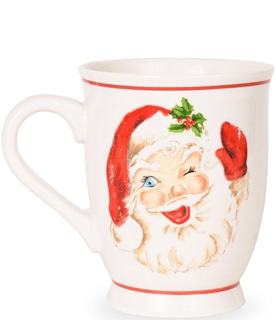 Detail Mud Pie Santa Mug Nomer 6