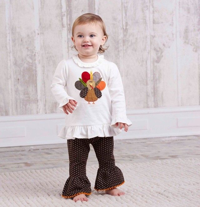 Detail Mud Pie Turkey Tunic And Leggings Nomer 17